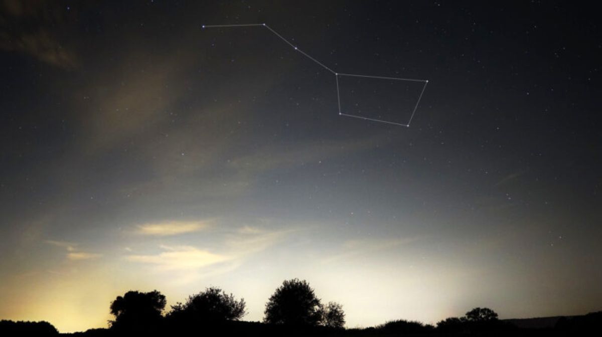 La Osa Mayor en el cielo nocturno